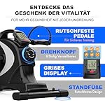 Niceday Pedaltrainer, Arm und Beintrainer Senioren, Beintrainer für Zuhause, Mini Heimtrainer, Hometrainer Mini Fitnessgerät für Zuhause Büro, Platzsparend – Bild 5