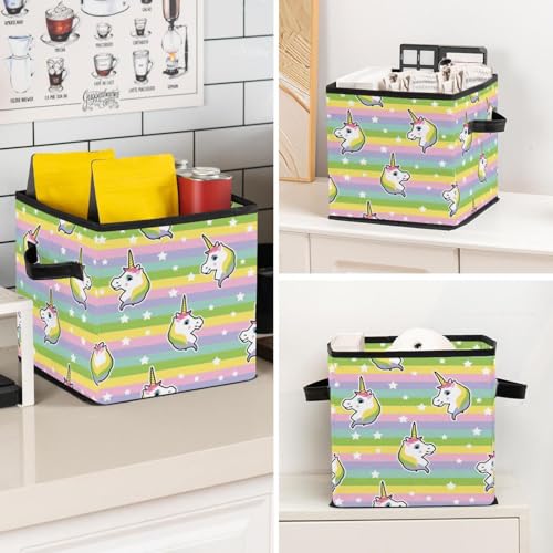 Boîte de rangement en tissu pour jouets et placards de maison - 8