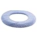 Warm-n-Comfy Soft Toilet Seat Cover - Plush, Thick Fabric Toilet Seat Warmer for Round & Elongated 14x18