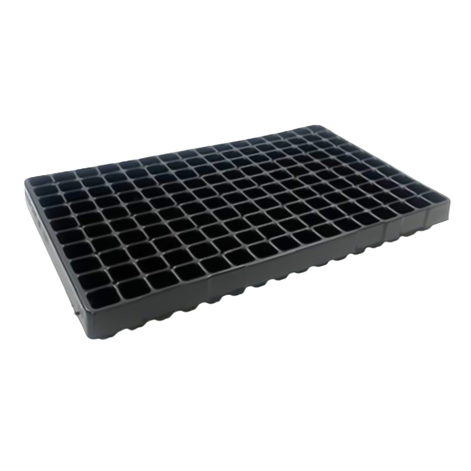 Oakland Gardens 160 Cell Root Trainer Tray Pack of 10 – Shallow Plug Seed Propagation Tray – Reusable Plastic Rootrainer for Seedlings, Herbs & Vegetables