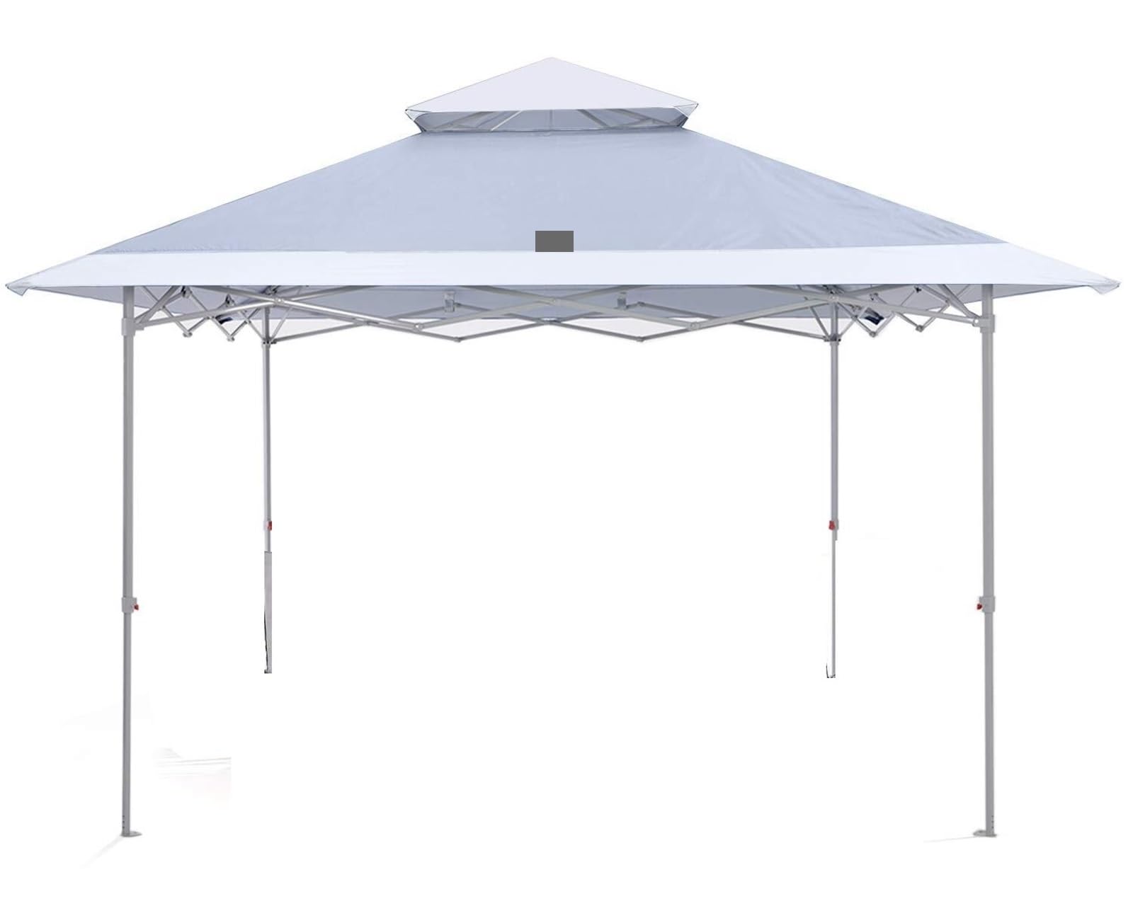Auvent pop up ombrage extérieur contre la chaleur avec double toit ventilé
