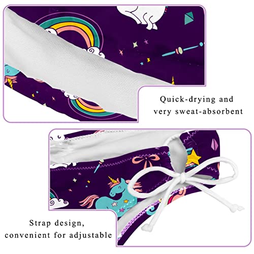 Bikini multicolore licorne idéal pour vos vacances à la mer - 3
