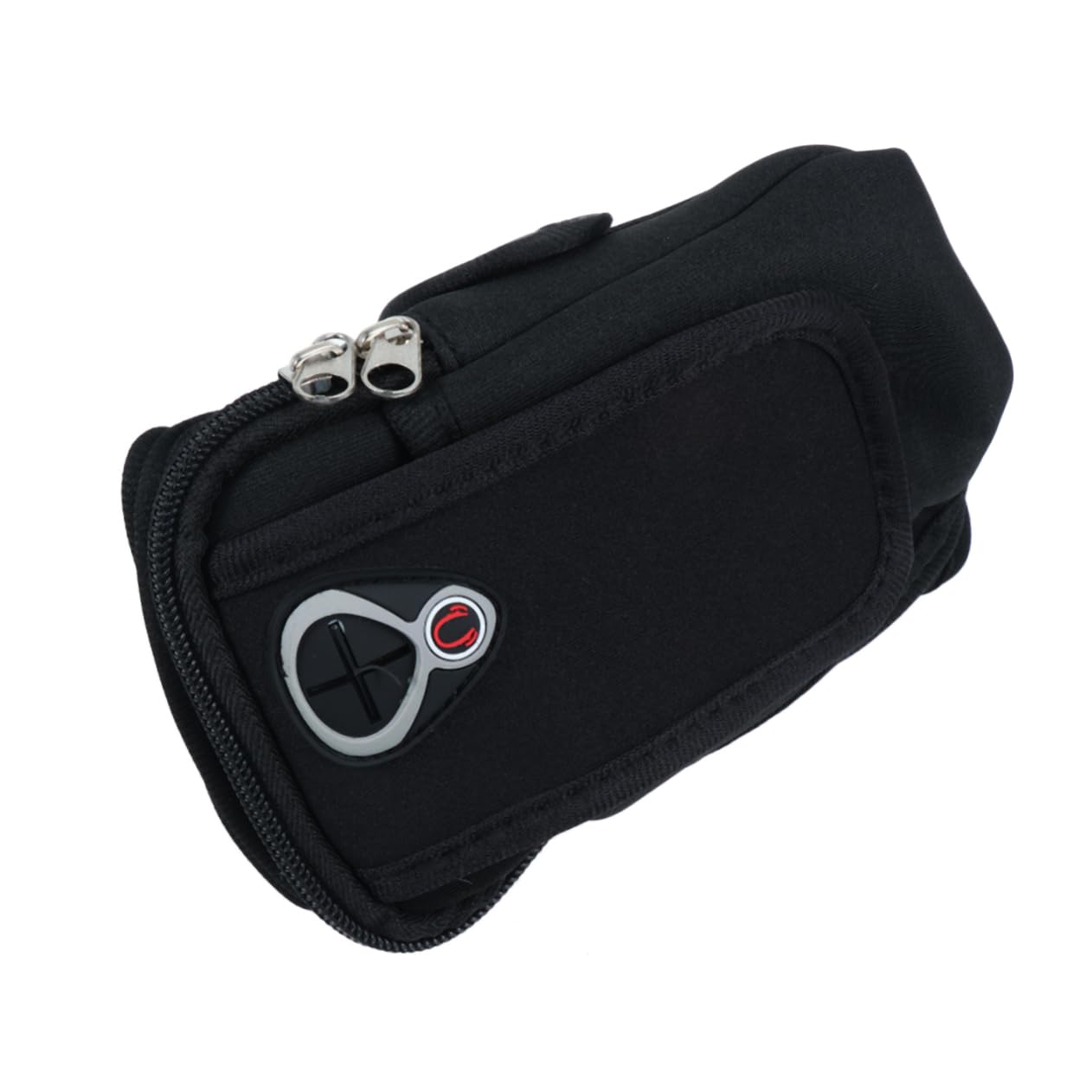 HOMSFOU Multifunctional Pockets Black Running Case Cell Phone Arm Band Arm Bag Workout Sports Phone Holder Men and Women Pocket Mobile Phone Holder Workout Phone Holder