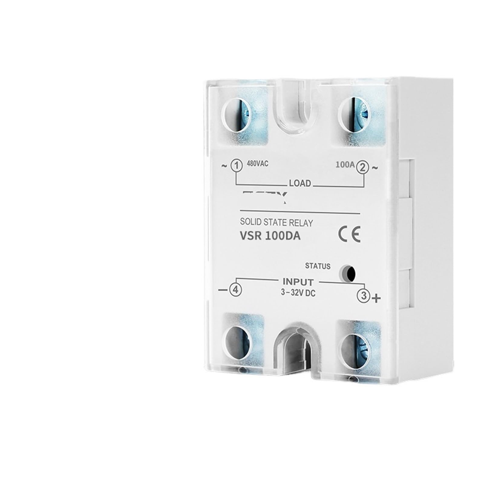 Relais monophasé SSR DA 10A contre les pannes de contacteur électrique AC