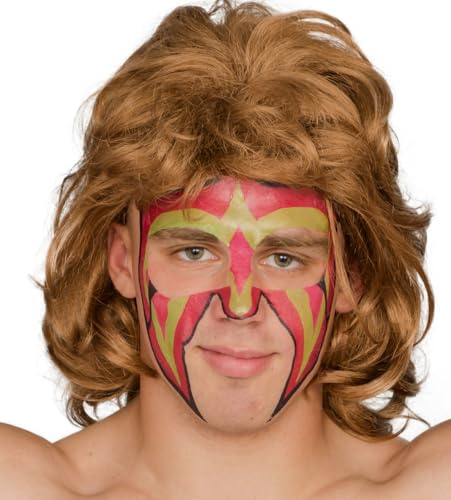 Costume Agent Extreme Warrior Wrestling Wig