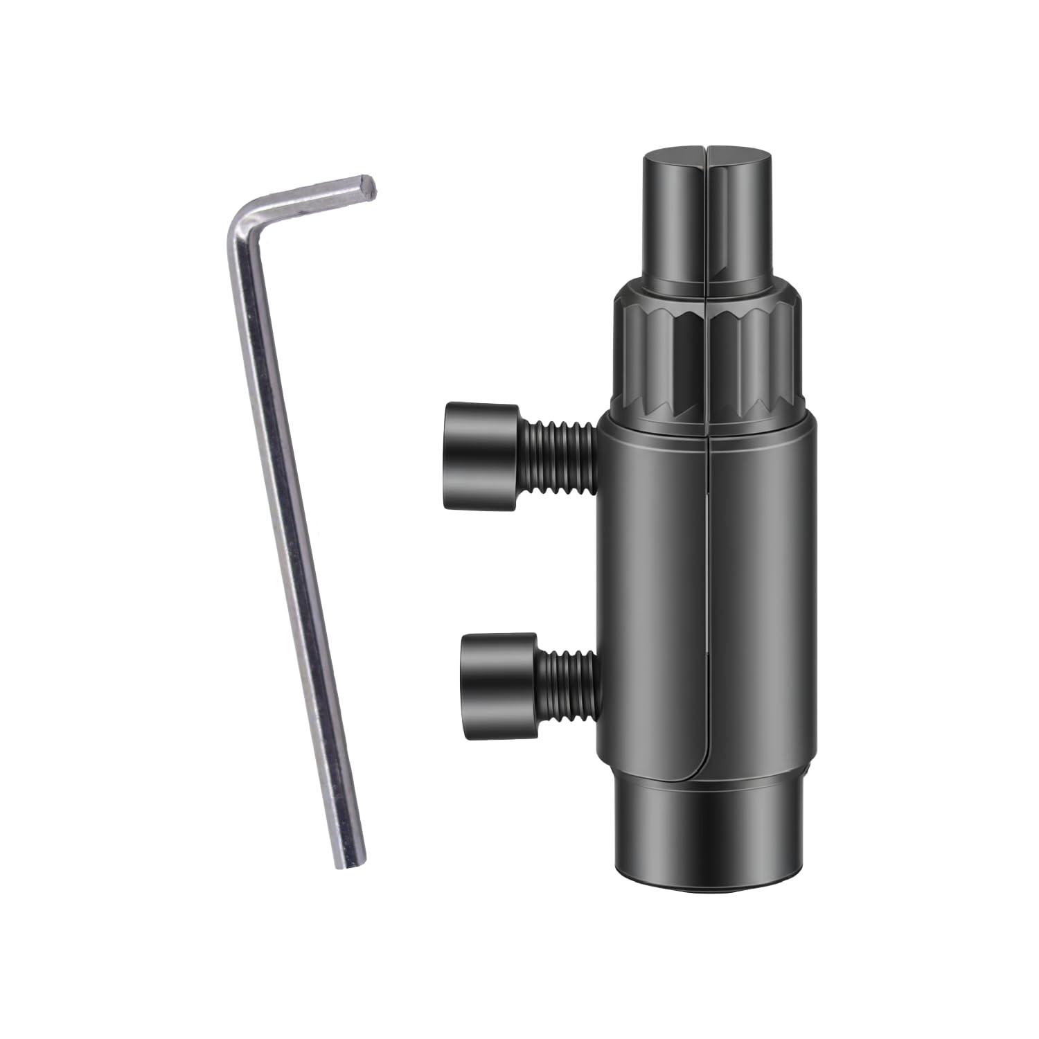 Herramienta de extracción de roscas para tubos y válvulas rotos, herramienta de extracción de grifos (acero 45 para 1/2"/ 3/4"/ 1"), herramienta para desenroscar roscas, con juego de llaves