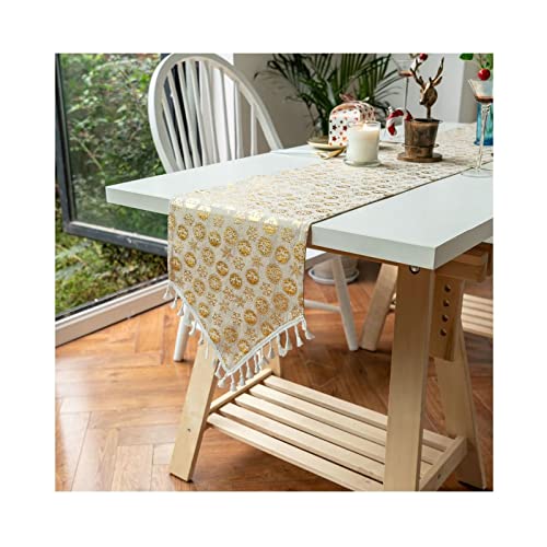 Chemin de table en coton pour illuminer votre décoration de table de mariage