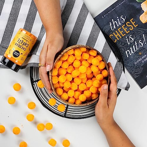 Image of urban platter Cheese Balls, Cheddar Flavour, Plant Based Vegan Snack, Party Pack, 300 g