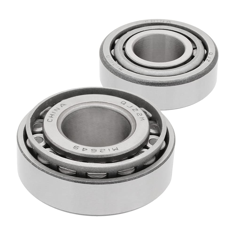 SET3 - Cone: M12649 Race: M12610 Tapered Roller Bearing 0.8437" x 1.9687" x 0.69" (ID x OD x W) | 21.43 mm x 50.005 mm x 17.526 mm (ID x OD x W) - 2 Sets
