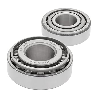 SET3 - Cone M12649 Race M12610 Tapered Roller Bearing 0.8437" x 1.9687" x 0.69" ID x OD x W | 21.43 mm x 50.005 mm x 17.526 mm ID x OD x W - 2 Sets
