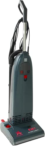 Allura Upright Corded Vacuum SM1, Hospital-Grade HEPA Filtration, 5,000 RPM
