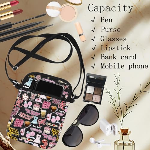 Image of LEVLO Singer Crossbody Bag Music Album Lover Gift Singer Concert Shoulder Bag Music Lover Tour Merchandise