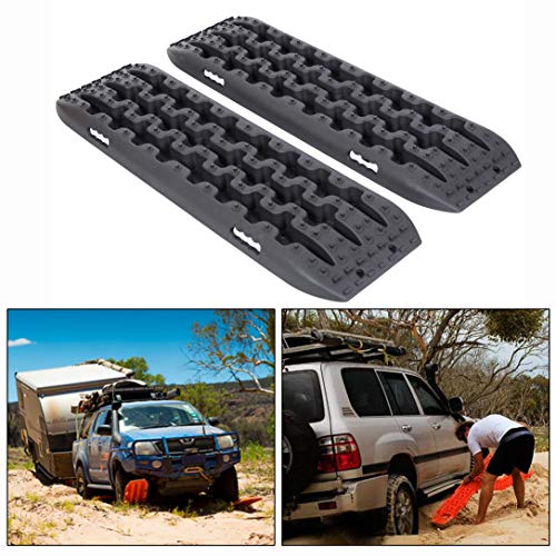 ECOTRIC Recovery Boards Traction Tracks Mat for Sand Mud Snow Off Road Tire Ladder