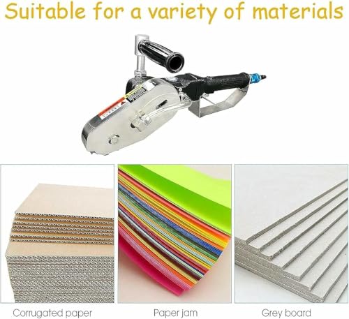 Décapeuse pneumatique portable pour carton ondulé et outils de découpe