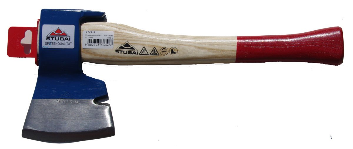 Stubai Left Bevel Carpenters Axe Hatchet 2lb (900g) Made in Austria