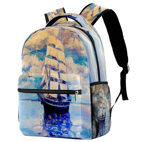 Sac à dos école contre le désordre : format 29.4x20x40cm pour ados organisés