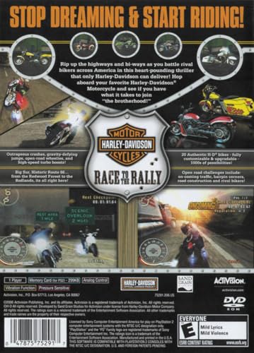 Harley-Davidson Race to the Rally - PlayStation 2 image 4