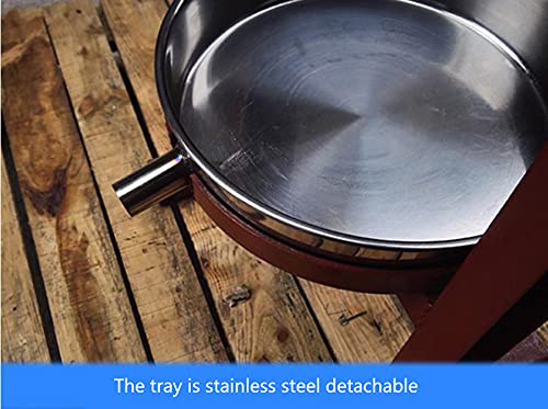 Roestvrij staal olie pers huishoudelijke handleiding olie pers wijn vinasse druiven honing fruit pers lard residu cake… - Image 5