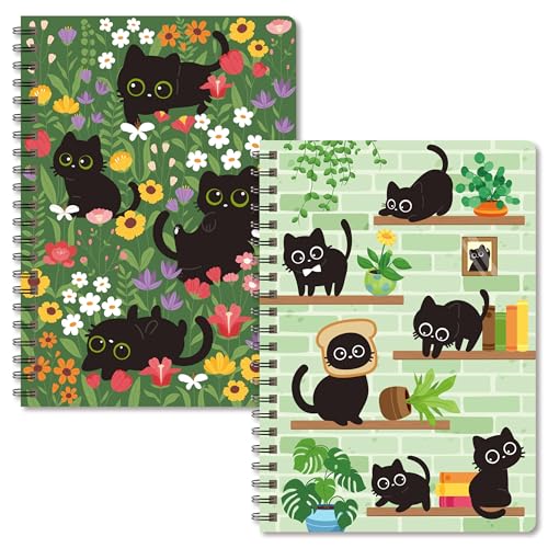 Joli carnet de notes motif chat un cadeau mignon et utile pour ados et écoliers