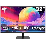 KTC 32 Inch 2K Computer Monitor, IPS 1440p Monitor with Ultra-Thin Bezels, HDR10, Freesync/G-sync, HDMI/DP Ports, Tilt Adjustable, Eyecare, Ideal for Business, Office, and Casual Gaming