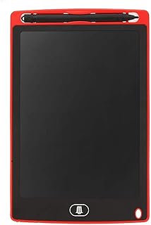 Other LCD Writing Tablet Electronic Writing Drawing Board 8.5-inch Handwriting Board Drawing Tablet with Erase Button Gift for Kids Red Adults at Home School Office Scratch Paper