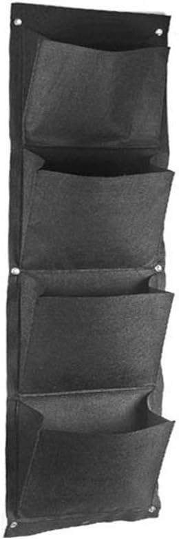Amgate Gardens 4 Pocket Vertical Wall Garden Planter Wall-Mounted Plant ¡­