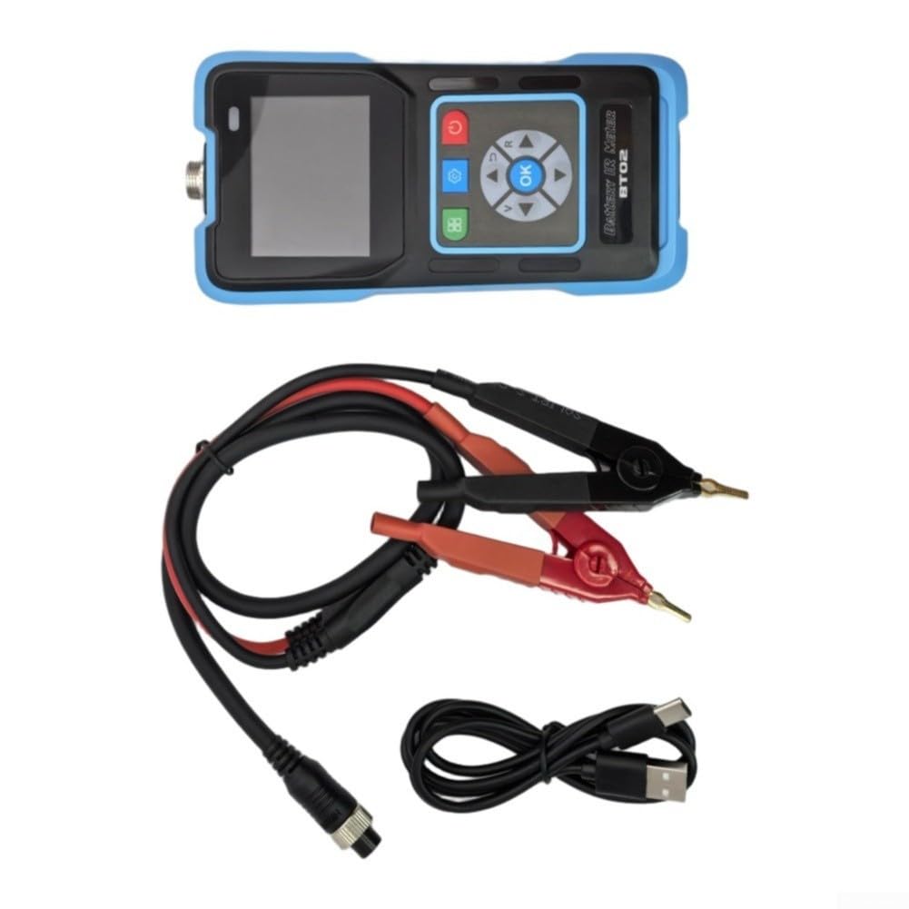 BT02 Quattro fili per tester di resistenza della batteria 100V DC BT02 a