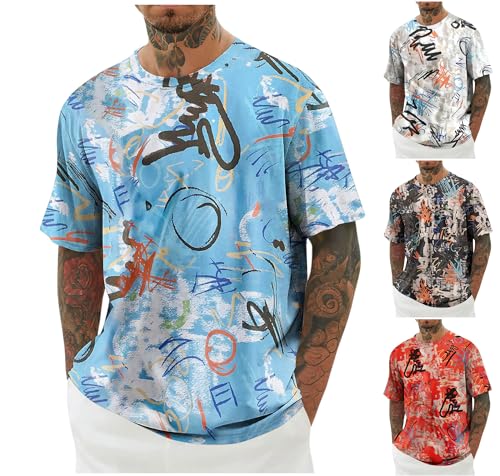 Trainingsanzug Herren T-Shirt Sporthose Jogginganzug Set