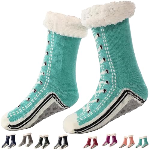 Ultra-Thick Slipper Home Socks Fuzzy Fluffy Winter Warm Soft Thick Non Slip Thermal Home Socks Women