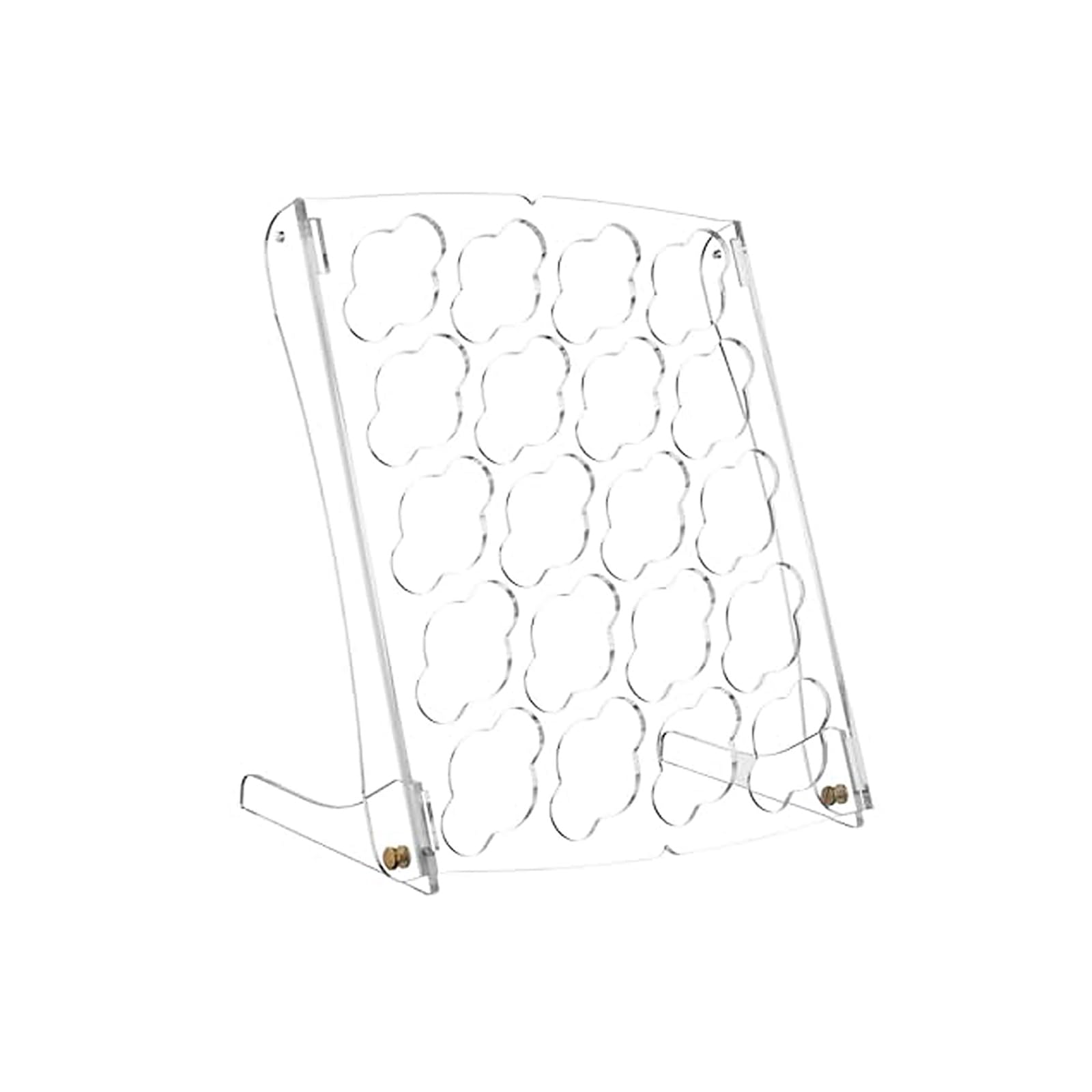 Ekoama Acrylic Coffee Pods Holder Stand For Coffee Machine Organizes Pods Vertically Saves Counter Space Storage Stand
