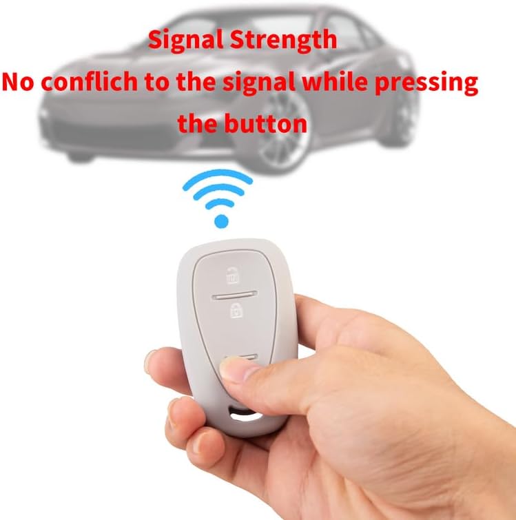 Miniatura 5 de Protector de silicona para llavero, compatible con Chevrolet Equinox Malibu Traverse Chevy Trax 2016-2021, accesorios para automóvil, funda para