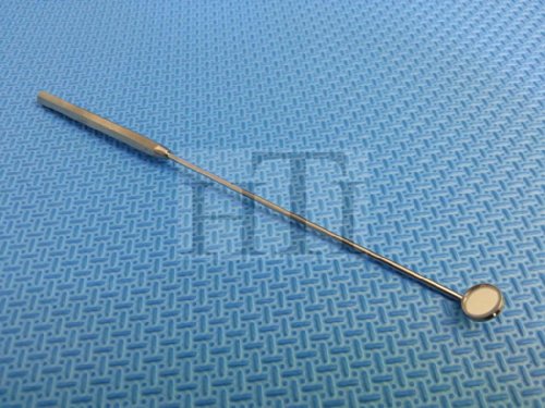 NEW LARYNGEAL BOILABLE HYGIENE DENTAL MIRRORS 12MM DIAMETER WITH HANDLE #00 (HTI BRAND)