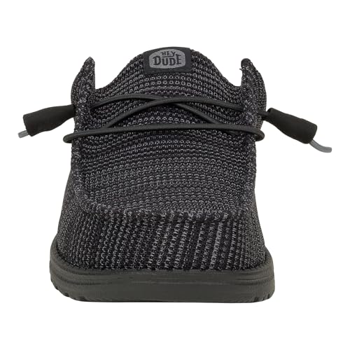 Image of HEYDUDE Men's Wally Slip Stretch Canvas | Men's Shoes | Men Slip-on Loafers | Comfortable & Light-Weight
