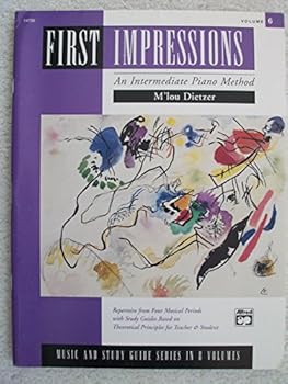 Paperback First Impressions An Intermediate Piano Method (Late Intermediate, Volume 6) Book