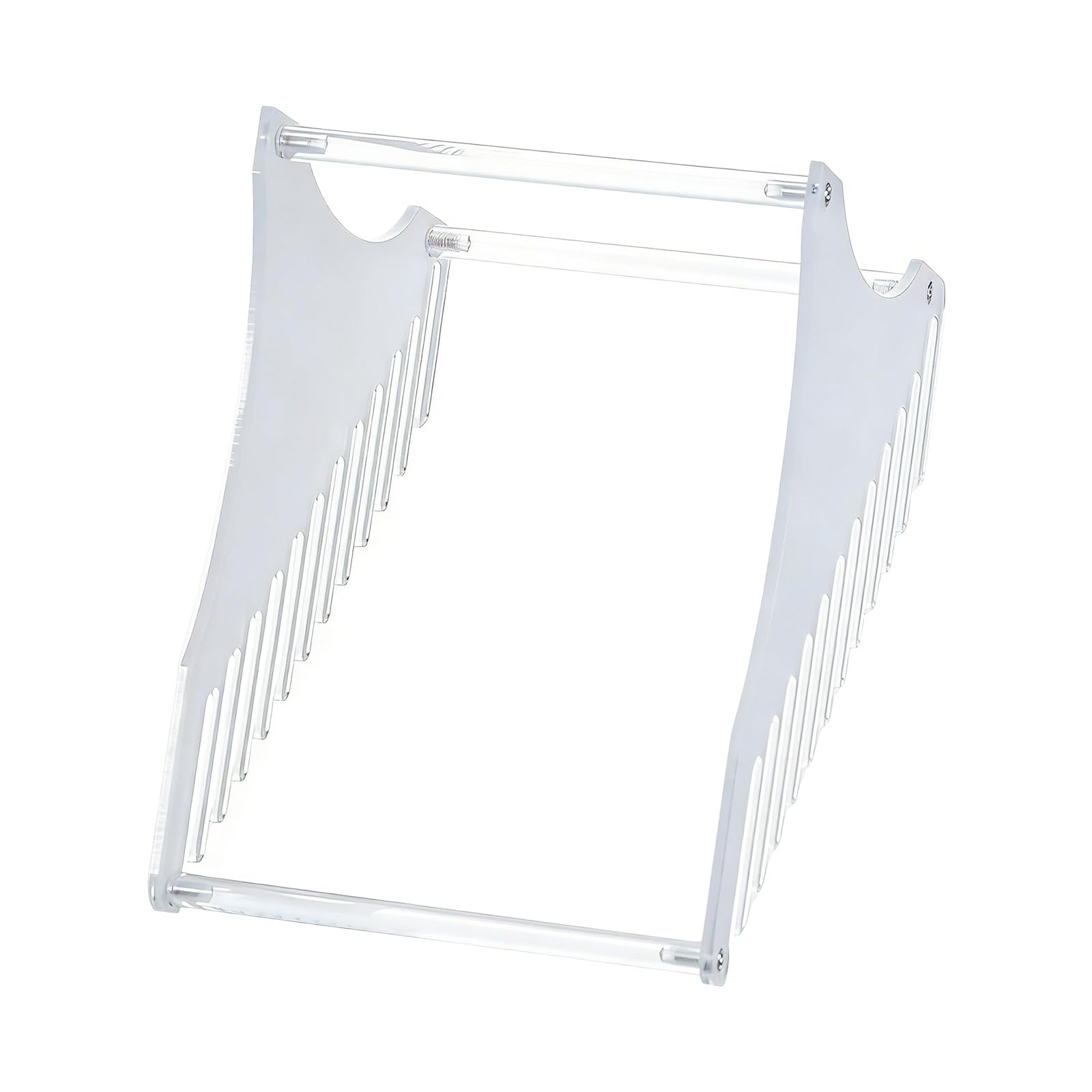 Hsioluted Record Holder Display Rack Space Saving Vinyls Record Stand For Music Collection Album Enduring Acrylic Vinyls Organizers