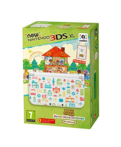 New 3DS XL + Animal Crossing: Happy Home Designer + amiibo Card