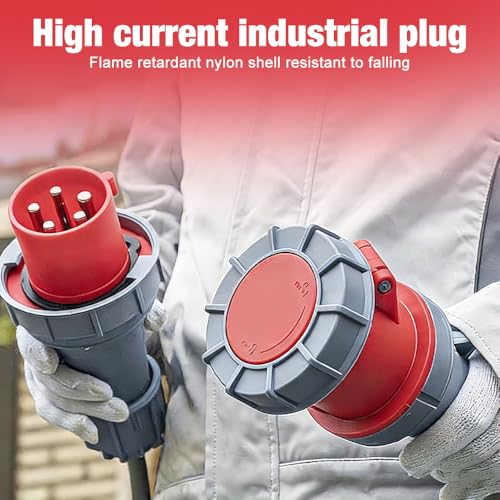 Adaptateur CEE 32A vers 16A étanche IP44 à 5 broches pour chantier
