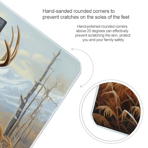 Báscula de Baño Digital de Alta Precisión Buck Deer miniatura 4