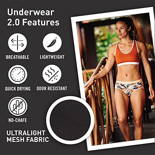 ExOfficio Women's Give-N-Go 2.0 Sport Mesh Thong - Ultralight Travel Underwear with Snug Active Fit & Lower Rise3