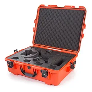 Nanuk 945 Waterproof Hard Case with Custom Foam Insert for DJI Phantom 4/Phantom 4 Pro/Phantom 4 Pro+/Phantom 3 - Orange