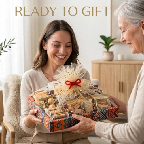 Image of Awestuffs Premium Gift Box Setof 2 with Ribbon Closure, Luxury Decorative Gift Packaging Boxes for Birthday, Wedding, Anniversary, Festival, Return Gifts, Corporate Gifting & Special Occasions (Multicolour, Gift Tray)