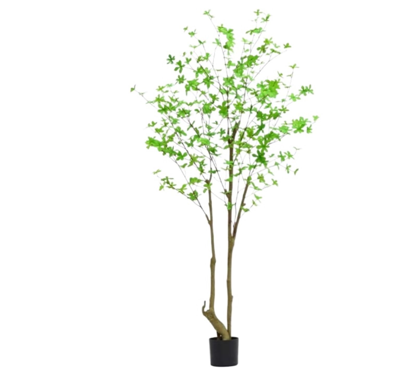 AYCDL Artificial Tree Plants ArtificialTree Lifelike Leaves Fake Tree Indoor Outdoor Home Office Decor Decoration Artificial Tree,A-120cm,A-180cm