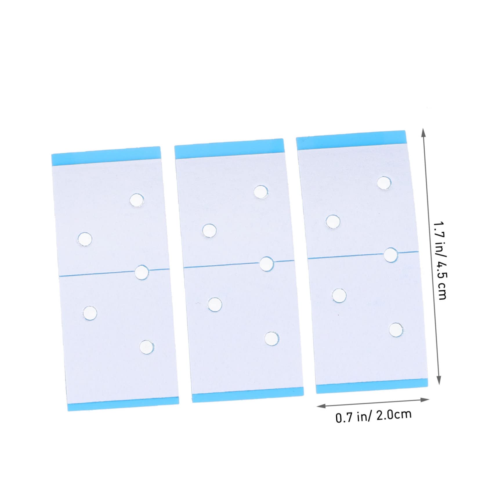 SOESFOUFU 4sets Hair Extension Supplies Wigs Tapes Replacement Adhesive Hair Tape System Front Patch 36pcs*4