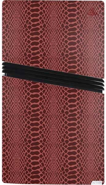 Skinit Decal Gaming Skin Compatible with PS5 Pro Bundle - Marsala Snake Skin Design