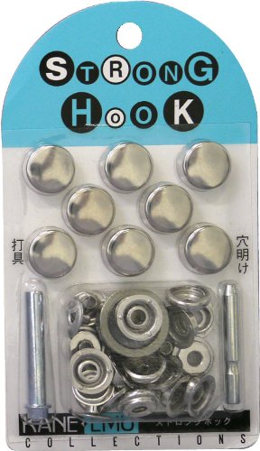 Crochet 15mm Morito fort en nickel japonais pour finitions de luxe
