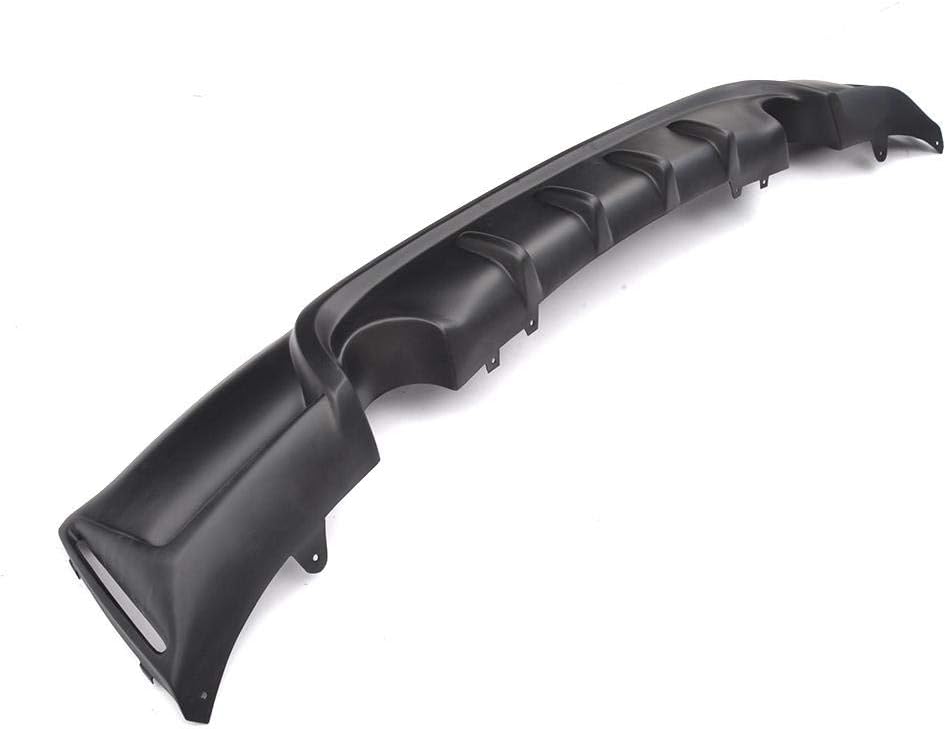Matte Black Rear Diffuser fits for BMW 2 Series F22 F23 M Sport 2Doors 2014-2018 Customized 220i 228i 230i M235i M-Tech Auto Fiberglass FRP Lower Bumper Lip Spoiler Body Kit