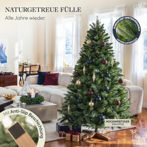 Merry Tree Premium Künstlicher Weihnachtsbaum 120 cm - Nordmanntanne – Ansicht 3