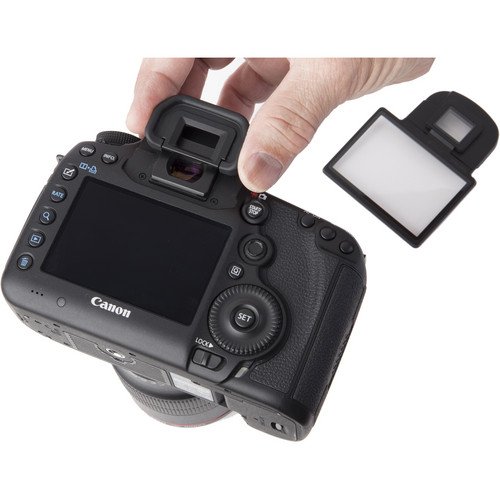 Vello snap-on vetro schermo LCD per Canon 5D Mark