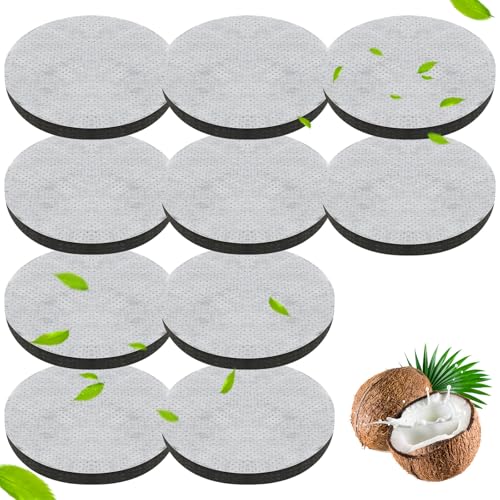 VEGCOO 10 discos de filtro de repuesto MicroDisc para Brita, discos de filtro de repuesto MicroDisc, para botellas y jarras Fill&Go (10)