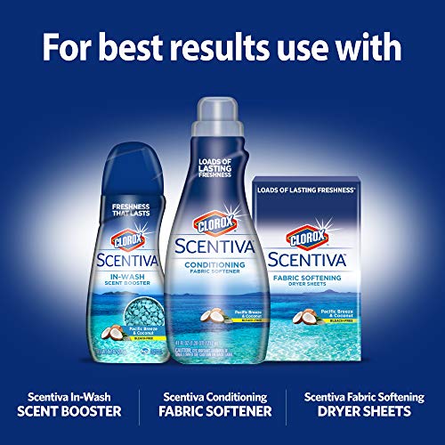 Image of Clorox Scentiva Multi-Use Fabric Refresher Spray in Pacific Breeze & Coconut| Fabric Freshener for Closets, Upholstery, Curtains, and Carpets,16.9 fl oz - (pack of 6)